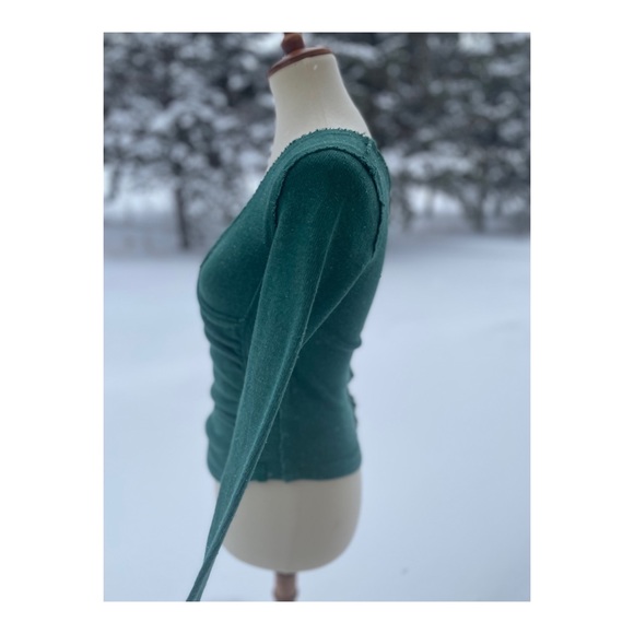 Free People Like A Boss Tee Everglade Sz XS NWT - Picture 6 of 10